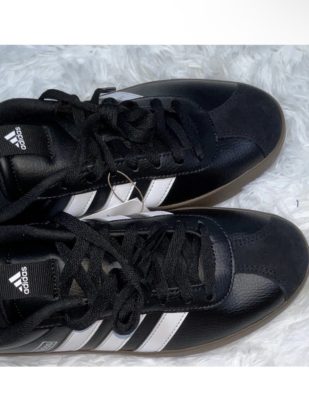 Adidas VL court 3.0 black and white for women’s Size 8.5 Brand New - Picture 11 of 11